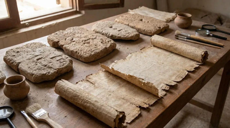 Examples of early human writing systems