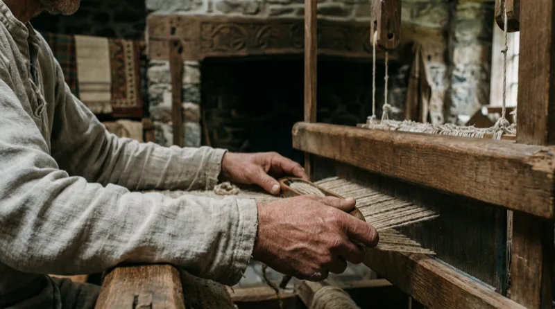 Traditional weaving techniques